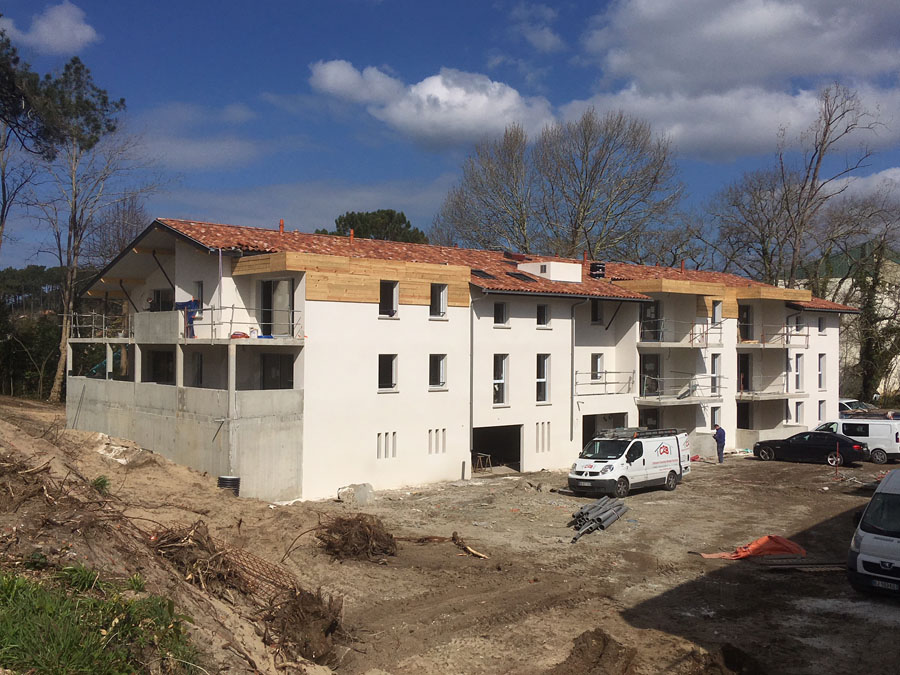 appartement neuf en construction seignosse
